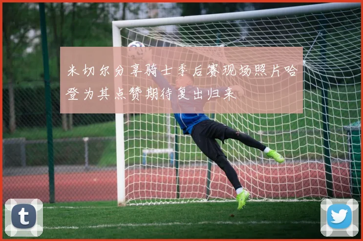 米切尔分享骑士季后赛现场照片哈登为其点赞期待复出归来